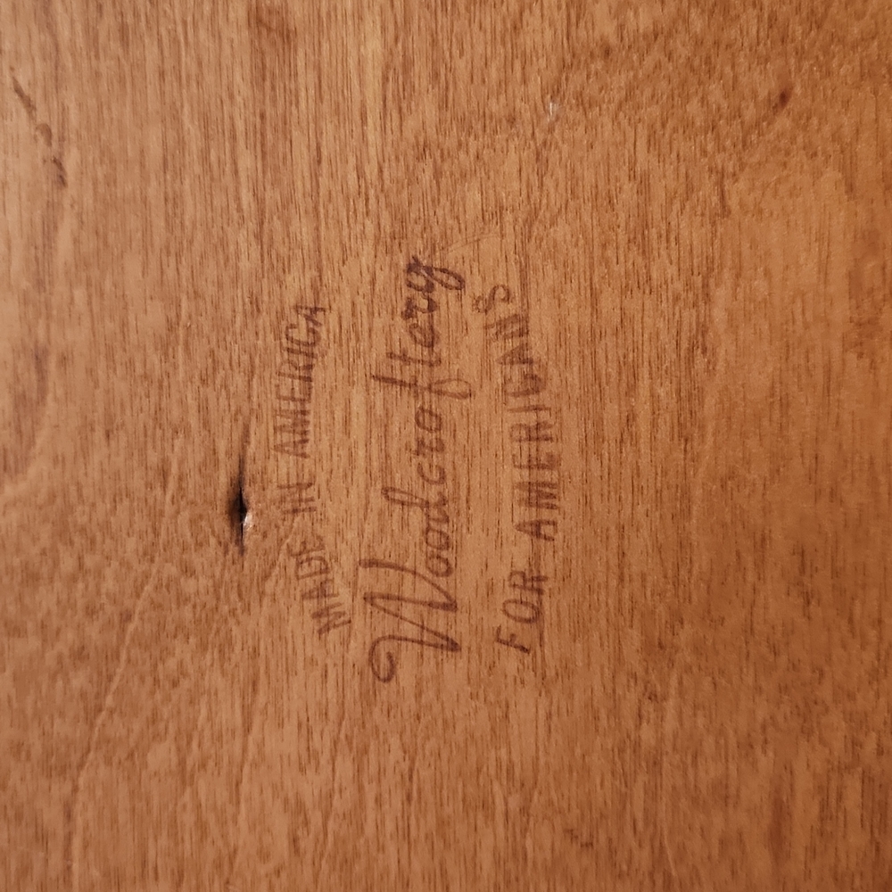 Hand crafted Woodcroftery wood charger - Picture 2 of 2